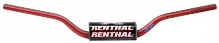 Руль кроссовый 1-1/8 (28 мм) Renthal Fatbar красный Rc-Oem Honda Cr-Crf 04-13, Kawasaki Kx-Kxf 06-13