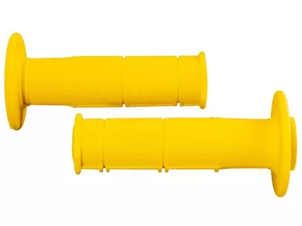 Ручки на руль Soft Grips 115мм желтые