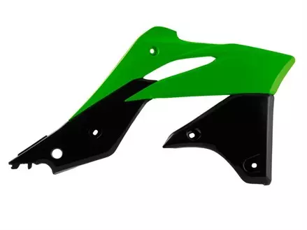 Боковины радиатора KXF250 13-16 зелено-черные