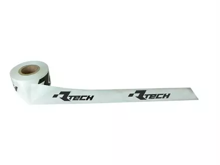 Лента для разметки трассы Racetech черно-белая 100м