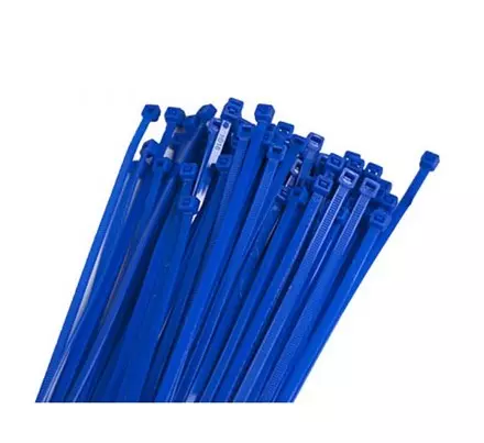 Стяжка пластиковая 3,6x180мм синий