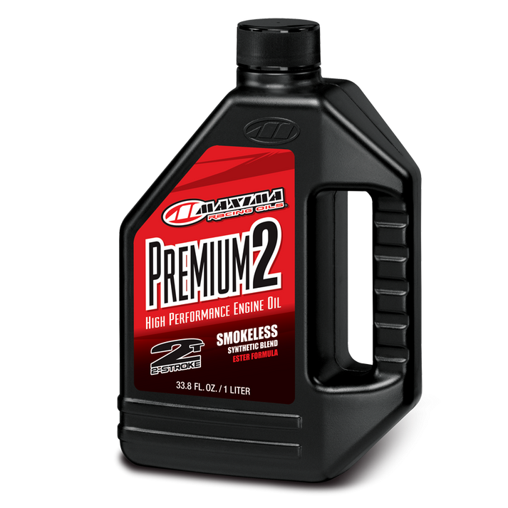 Масло 2T полусинтетическое с эстерами Premium 2 Injector/Premix Maxima 1 литр