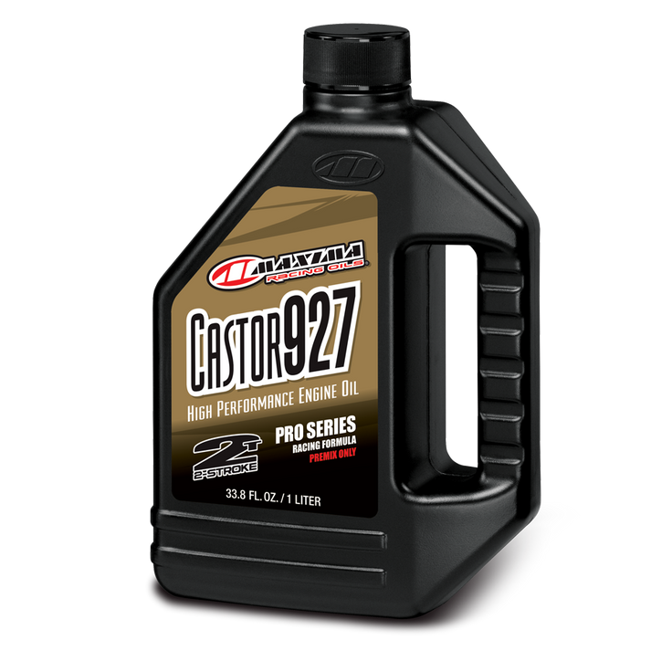 Масло 2T синтетическое с эстерами на касторовой основе Castor 927 Premix Maxima 1 литр