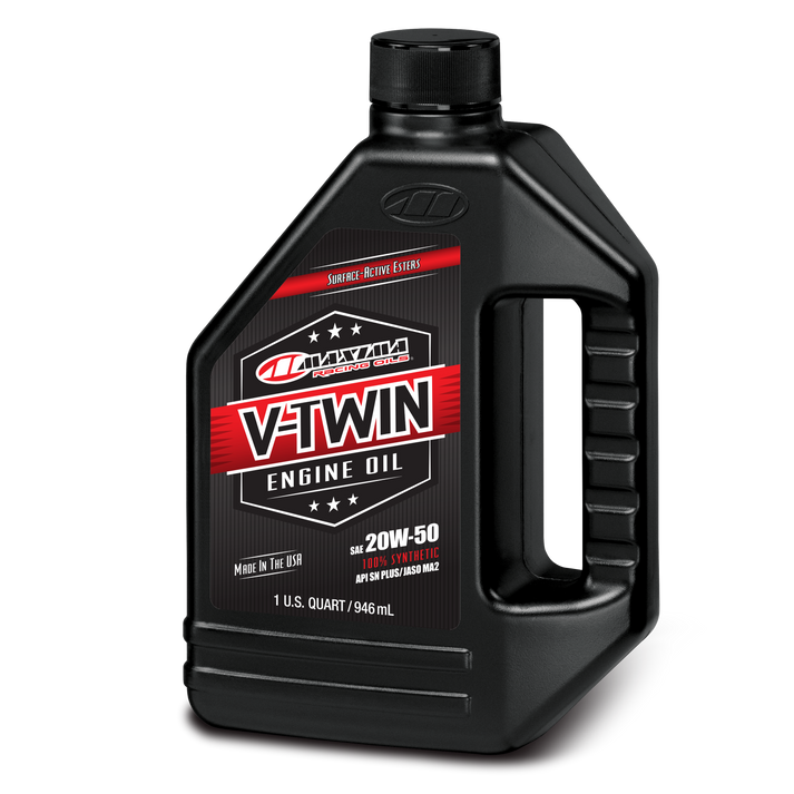 Масло синтетическое моторное V-Twin Full Synthetic 20w50 Maxima 946 мл
