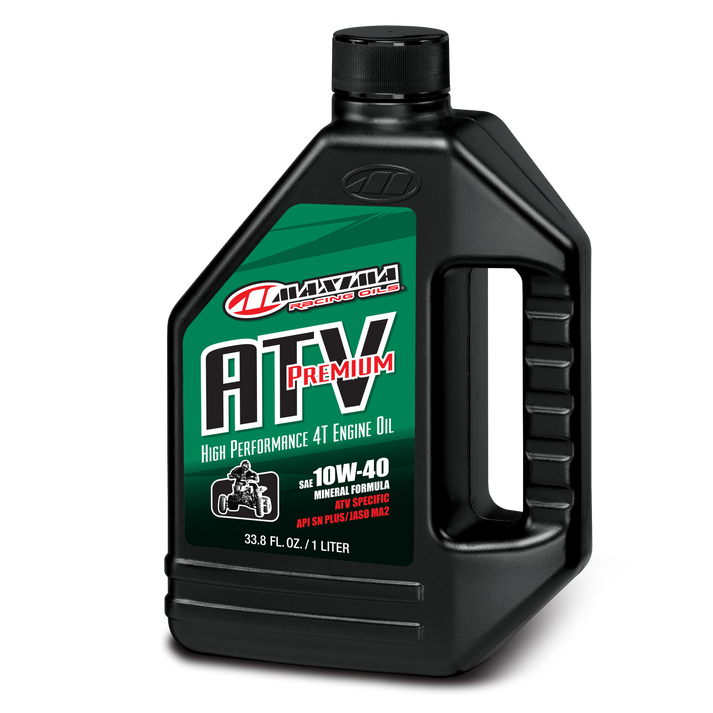 Масло минеральное для квадроциклов ATV Premium 4T 10w40 Maxima 1 литр