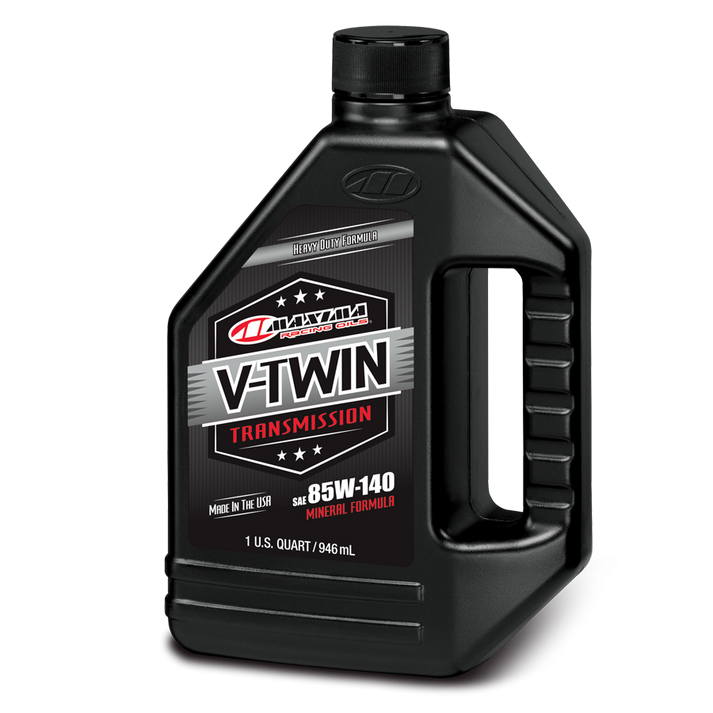 Масло минеральное трансмиссионное V-Twin Heavy Duty Transmission/Gear Oil 85w140 Maxima 946 мл
