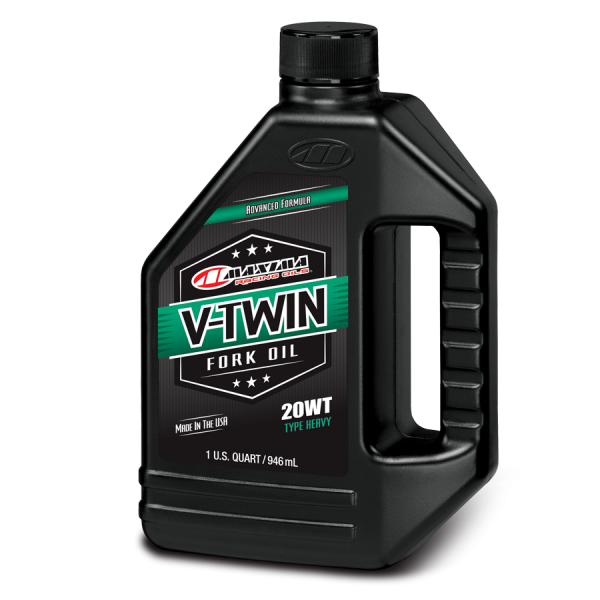 Масло минеральное вилочное V-Twin Fork Oil 20wt Maxima 946 мл
