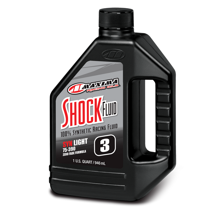 Масло синтетическое для амортизатора "Synthetic" Racing Shock Fluid, 3wt. Maxima 946 мл