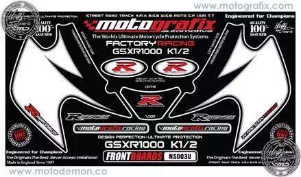Наклейка Motografix NY002U для мотоциклов SUZUKI GSX-R 1000 '01-02