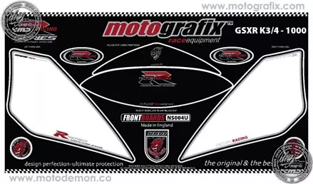 Наклейка Motografix NS004U для мотоциклов SUZUKI GSX-R 1000 '03-04