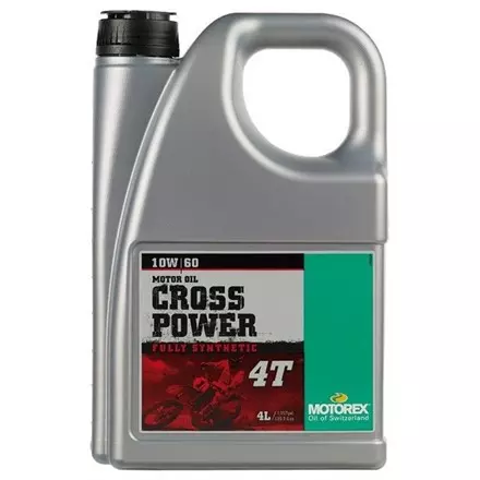 Масло моторное Motorex CROSS POWER 4T SAE 10W60 (4 литра)