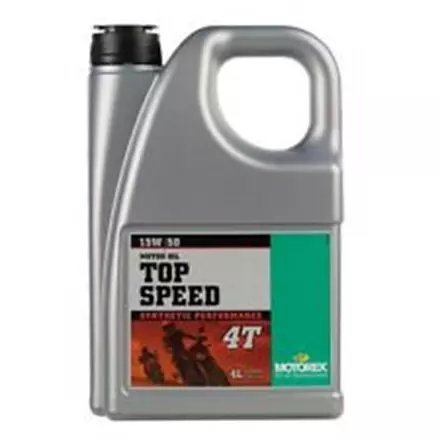Моторное масло MOTOREX TOP SPEED 5W40 (4 литра) для мотоциклов