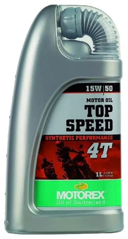 Моторное масло MOTOREX TOP SPEED 15W50 (1 литр) для мотоциклов