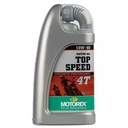Моторное масло MOTOREX TOP SPEED 10W40 (1 литр) для мотоциклов