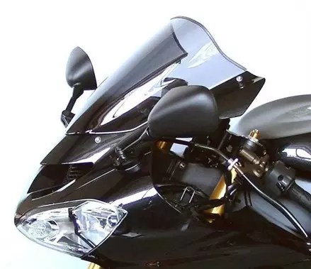 Ветровое стекло для ZX-10R (ZXT00C) 2004-2005, Z750S 2005-2007 Racing R, цвет Серый