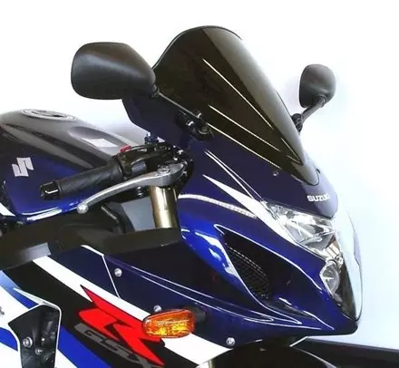 Ветровое стекло для GSX-R600 / GSX-R750 2004-2005 Racing R, цвет Серый