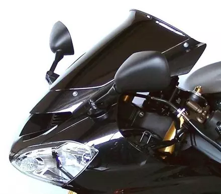 Ветровое стекло для ZX-10R 2006-2007, ZX-6R (ZX636C/ZX600N) 2005-2008 Spoiler S, цвет Серый