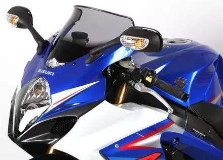 Ветровое стекло для GSX-R1000 (WVB6) 2005-2006 Spoiler S, цвет Серый
