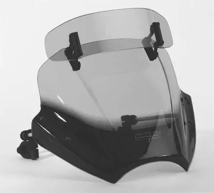 Ветровое стекло для мотоцикла Vario Touring Screen VTNB, цвет Серый