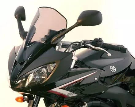 Ветровое стекло для FZ6S2 Fazer (RJ14) 2007-2009 Racing R, цвет Черный