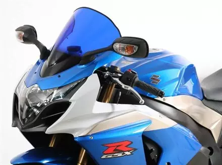 Ветровое стекло для GSX-R1000 (WVCY) 2009-2015 Racing R, цвет Серый