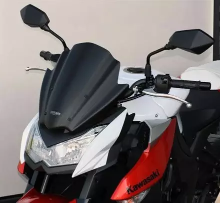 Ветровое стекло для Z1000 (ZRT00D) 2010-2013 Racing R, цвет Черный
