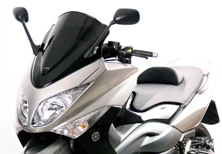 Ветровое стекло для XP500 T-Max 500 (SJ06) 2008-2011 Racing RM, цвет Черный
