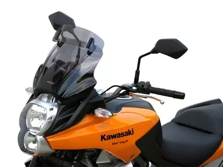 Ветровое стекло для KLE650 Versys 650 2010-2014 Variotouringscreen VTM, цвет Серый