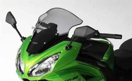 Ветровое стекло для ER-6F (EX650E) 2012-2015 Touring T, цвет Черный