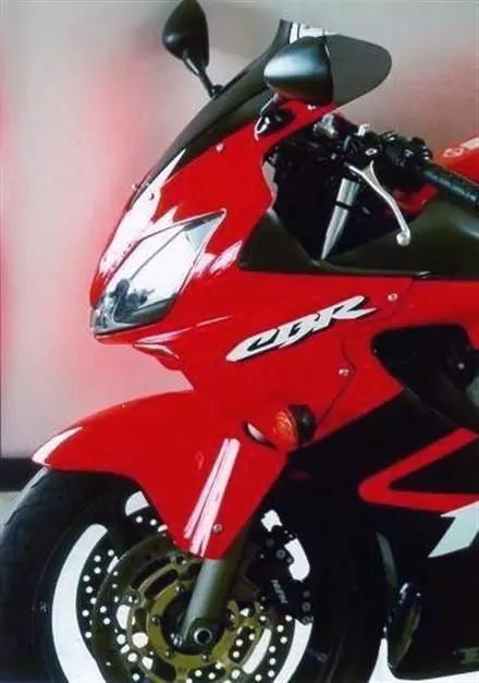 Ветровое стекло для CBR600F (PC35) 2001-2007 Spoiler S, цвет Серый