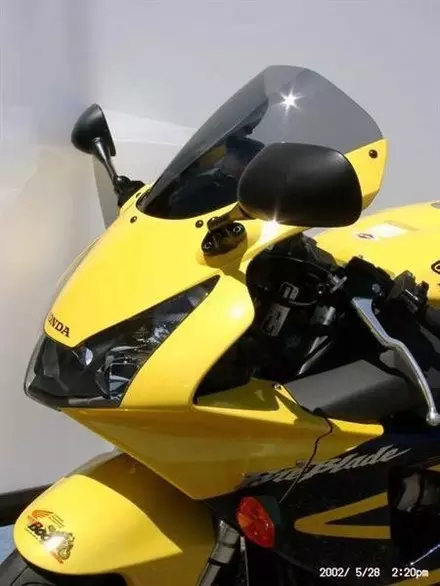 Ветровое стекло для CBR954RR (SC50) 2002-2003 Racing R, цвет Черный