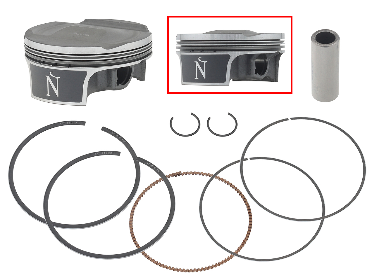Поршень + палец + кольца для Polaris RZR XP 900 2011-2014 2204637 /2204509 + 3022190 + 3022328 /NA-50090 /187-50090