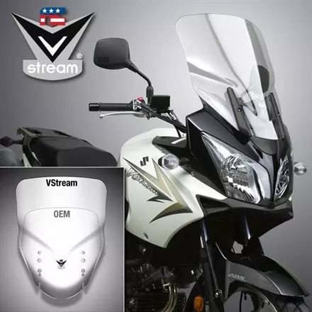 Лобовое стекло National Cycle N20213 58см для мотоциклов Suzuki DL650/1000