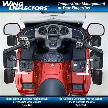 Дефлектор боковой National Cycle N5111 для мотоциклов Honda GL1800(Airbag)