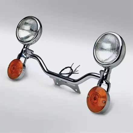 Крепление с фарами и поворотниками National Cycle N923 для мотоциклов VF750Magna