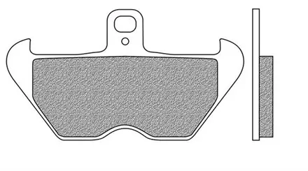 Тормозные колодки Touring SINTER FD0237TS