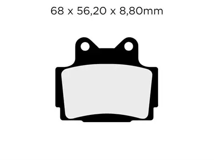 Тормозные колодки Nissin 2P-209SS для мотоциклов