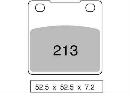Тормозные  колодки Nissin 2P-213RS
