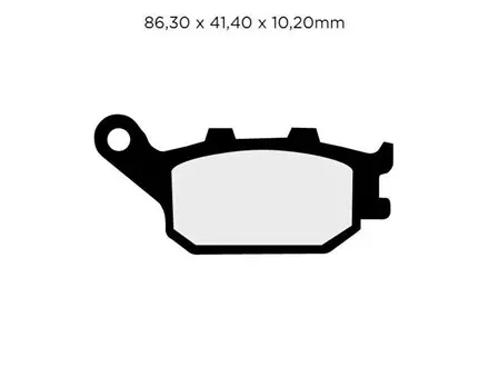 Тормозные  колодки Nissin 2P-244NS