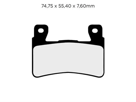 Тормозные  колодки Nissin 2P-245NS