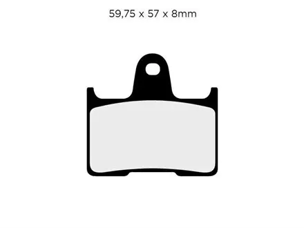 Тормозные  колодки Nissin 2P-264NS