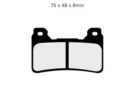 Тормозные  колодки Nissin 2P-301ST