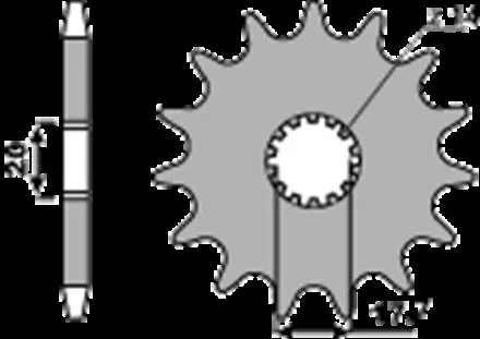 Звезда передняя PBR 440C13 для мотоциклов