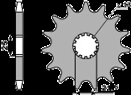 Звезда передняя PBR 566C16 для мотоциклов