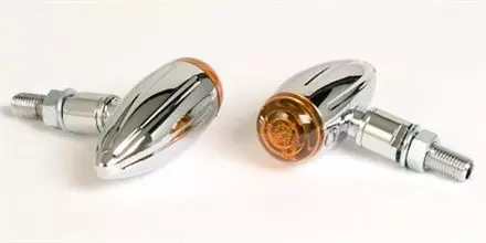 Поворотник хром MICRO-BULLET