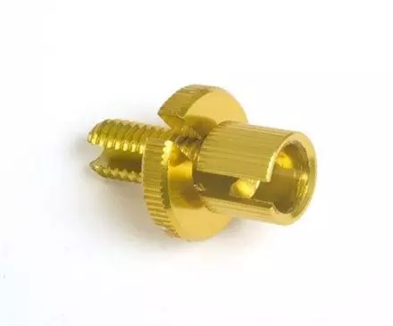 Гайка натяжения тросика золото M8 x 1,25 mm
