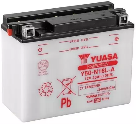 Аккумулятор YUASA Y50-N18L-A для мотоциклов