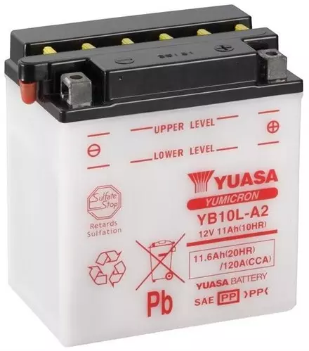 Аккумулятор YUASA YB10L-A2 для мотоциклов