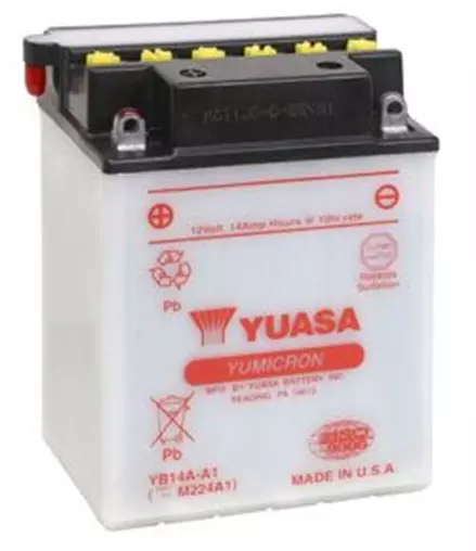 Аккумулятор YUASA YB14A-A1 для мотоциклов