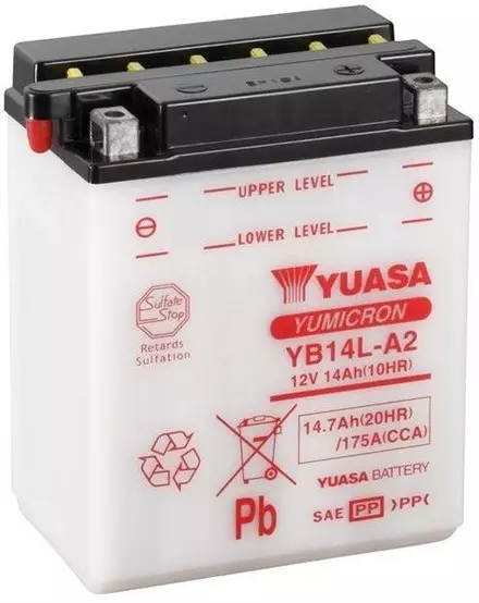 Аккумулятор YUASA YB14L-A2 для мотоциклов